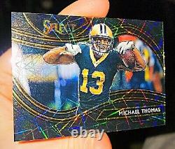 1/1 Michael Thomas 2020 Panini Select Snapshots Black LAZER AMAZING Sick Card