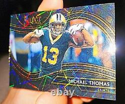 1/1 Michael Thomas 2020 Panini Select Snapshots Black LAZER AMAZING Sick Card