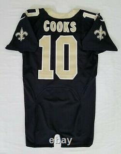 #10 Brandin Cooks of New Orleans Saints NFL Equipment Room Team Issued Jersey