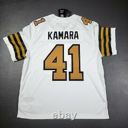 100% Authentic Alvin Kamara Nike Saints Vapor Limited Jersey Size XL 48 Mens