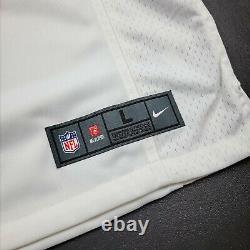 100% Authentic Drew Brees Nike On Field Player Game Saints Jersey Size L 44 Mens
