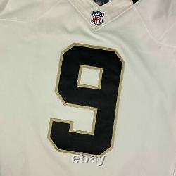 100% Authentic Drew Brees Nike Saints Elite Jersey Size 56 3xl Mens