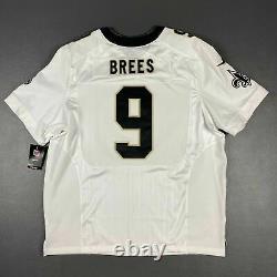 100% Authentic Drew Brees Nike Saints Elite Jersey Size 56 3xl Mens