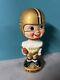 1960's Vintage New Orleans Saints Nfl Football Gold Base Bobblehead Nodder