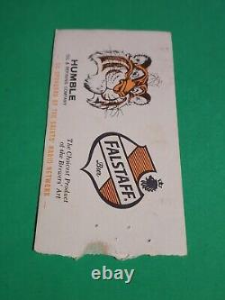 1967 67 New Orleans Saints NFL VTG Game Season Ticket Stub Atlanta Falcons