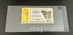 1967 New Orleans Saints NFL Old Vtg First Season Ticket Stub Washington Redskins