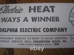 1968 philadelphia eagles new orleans saints football ticket