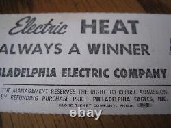 1968 philadelphia eagles new orleans saints football ticket