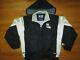 1990s Vtg New Orleans Saints Retractable Hoodie Starter Wind Breaker Jacket L