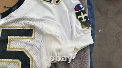 1995 Vintage Champion New Orleans Saints NFL Game Issued Jersey #55 size 48