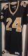 1998 Rob Kelly (safety) #24 New Orleans Saints Jersey