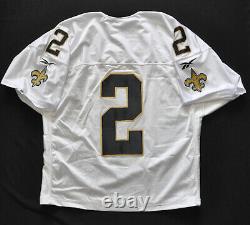 #2 New Orleans Saints Reebok 1997 Game Issue Pro Line Jersey 52+2 Brooks Winston