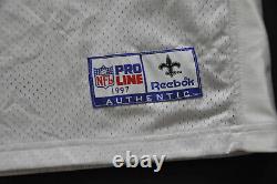 #2 New Orleans Saints Reebok 1997 Game Issue Pro Line Jersey 52+2 Brooks Winston