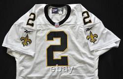 #2 New Orleans Saints Reebok 1997 Game Issue Pro Line Jersey 52+2 Brooks Winston