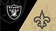 2 Tickets Las Vegas Raiders Vs New Orleans Saints Home Opener Sept 21/20