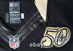 #20 Brian Dixon of New Orleans Saints NFL Game Issued Home Jersey 31309