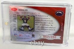 2001 Leaf Certified Mirror Red Rookie Auto Saints Drew Brees Sp /150