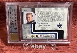 2001 Upper Deck SPX DREW BREES #/250 Rookie Patch Auto RPA RC BGS 8.5 NR-MT+