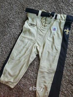 2008 Ayoldele #92 New Orleans Saints Team Issued Reebok Jersey Pants 40 Game