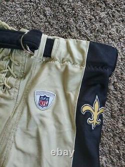 2008 Ayoldele #92 New Orleans Saints Team Issued Reebok Jersey Pants 40 Game