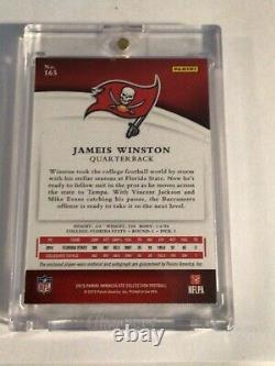 2015 Immaculate Jameis Winston Rookie Patch Auto /99 #165