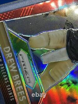 2015 Prizm Drew Brees TIE DYE SSP multi Color Refractor #/25 New Orleans Saints