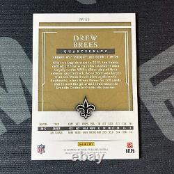 2016 National Treasures Drew Brees /10 New Orleans Saints #65