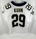 2017 New Orleans Saints John Kuhn #29 Game Issued White Jersey Nos0040