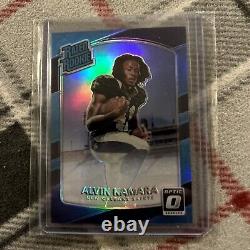 2017 Optic Rated Rookie Alvin Kamara Silver Prizm Holo New Orleans Saints 199