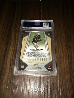 2017 Prizm Alvin Kamara Rc Rookie #291 Psa 10 Gem Mint New Orleans Saints