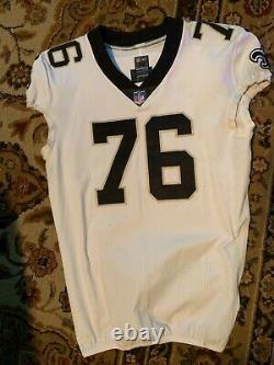 2017 Tony McDaniel Game Worn New Orleans Saints Nike Jersey