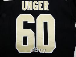 2018 New Orleans Saints Max Unger #60 Game Issued Black Jersey Benson Patch