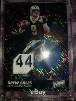2018 Panini Day Drew Brees 1/1 Jersey Tag