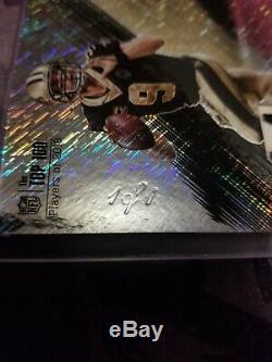 2018 Panini Day Drew Brees 1/1 Jersey Tag