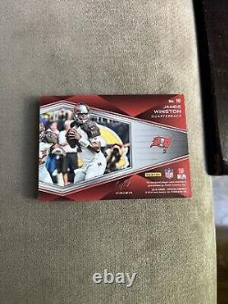 2018 Spectra Jameis Winston Gold Vinyl 1/1 Patch Bucs Logo Nasty Patch 1 Of 1