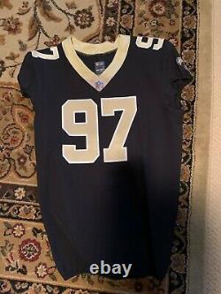2018 Walker Game Issued New Orleans Saints Nike Jersey Size 48