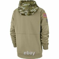 2019 New Orleans Saints Mens NFL Nike Salute to Service Hoodie (L)