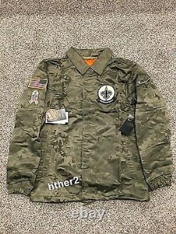 2019 New Orleans Saints Nike Salute to Service Jacket IN HAND All Sizes STS