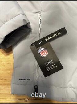 2019 Nike New Orleans Saints Shield On-Field Coaches Jacket Men's Size L (RARE)