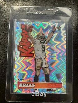 2019 Panini Absolute Kaboom Drew Brees New Orleans Saints Rare Insert READ