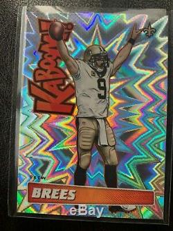 2019 Panini Absolute Kaboom Drew Brees New Orleans Saints Rare Insert READ