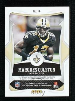 2021 Certified Gamers Mirror Black 1/1 Marques Colston #14