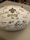 2022 Baden New Orleans Saints Litho Signed Team Football