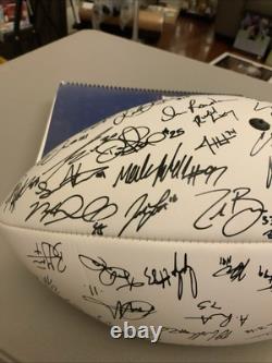 2022 Baden New Orleans Saints Litho Signed Team Football