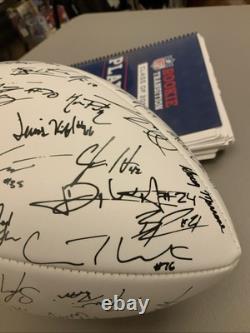 2022 Baden New Orleans Saints Litho Signed Team Football