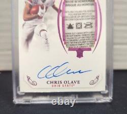 2022 Flawless Rpa Rookie Patch Pink Laundry Tag Chris Olave Rc Auto /3
