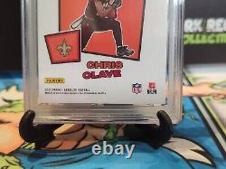 2022 Panini Absolute Chris Olave Rookie KABOOM! PSA 9 New Orleans Saints