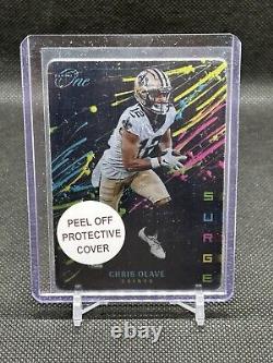 2022 Panini One #SRG-COL Chris Olave Surge (RC) SSP Case Hit New Orleans Saints