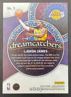 2024-25 Panini NBA Hoops Lebron James Dreamcatchers #3 SSP Los Angeles Lakers