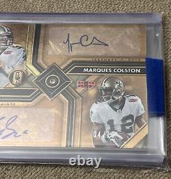 2024 Gold Standard Drew Brees, Marques Colston Super Bowl Diamond Signatures /10